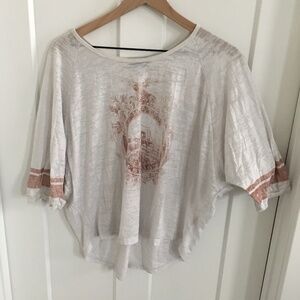 UO White Graphic Tee